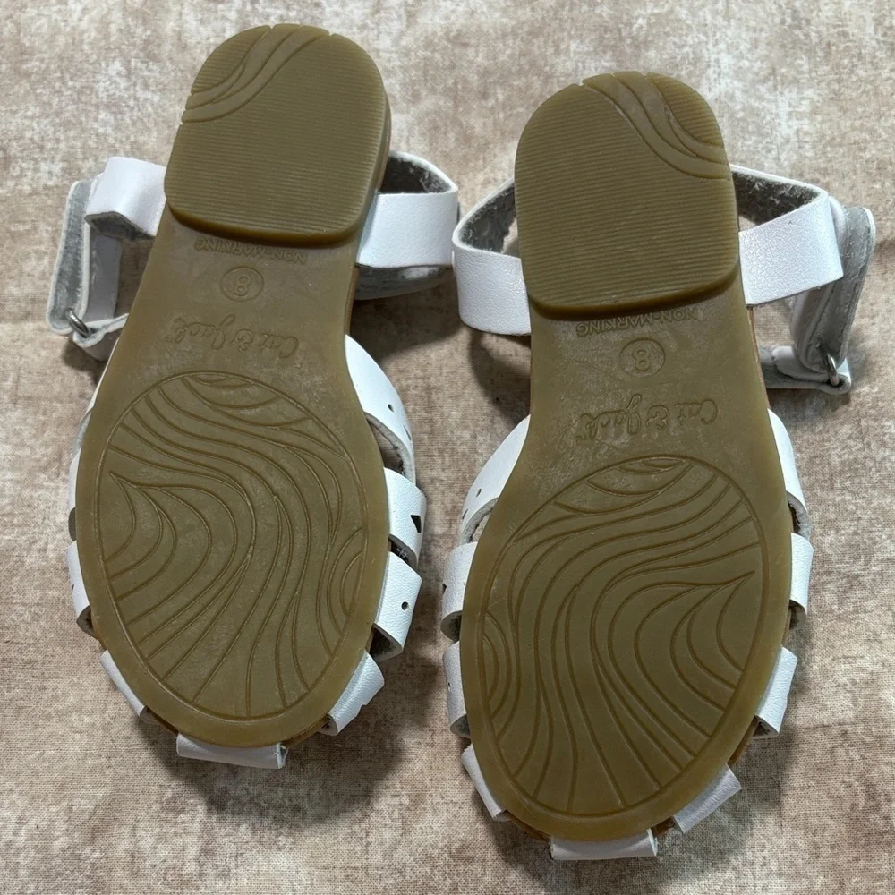 Cat & Jack White and Brown Kids' Sandals